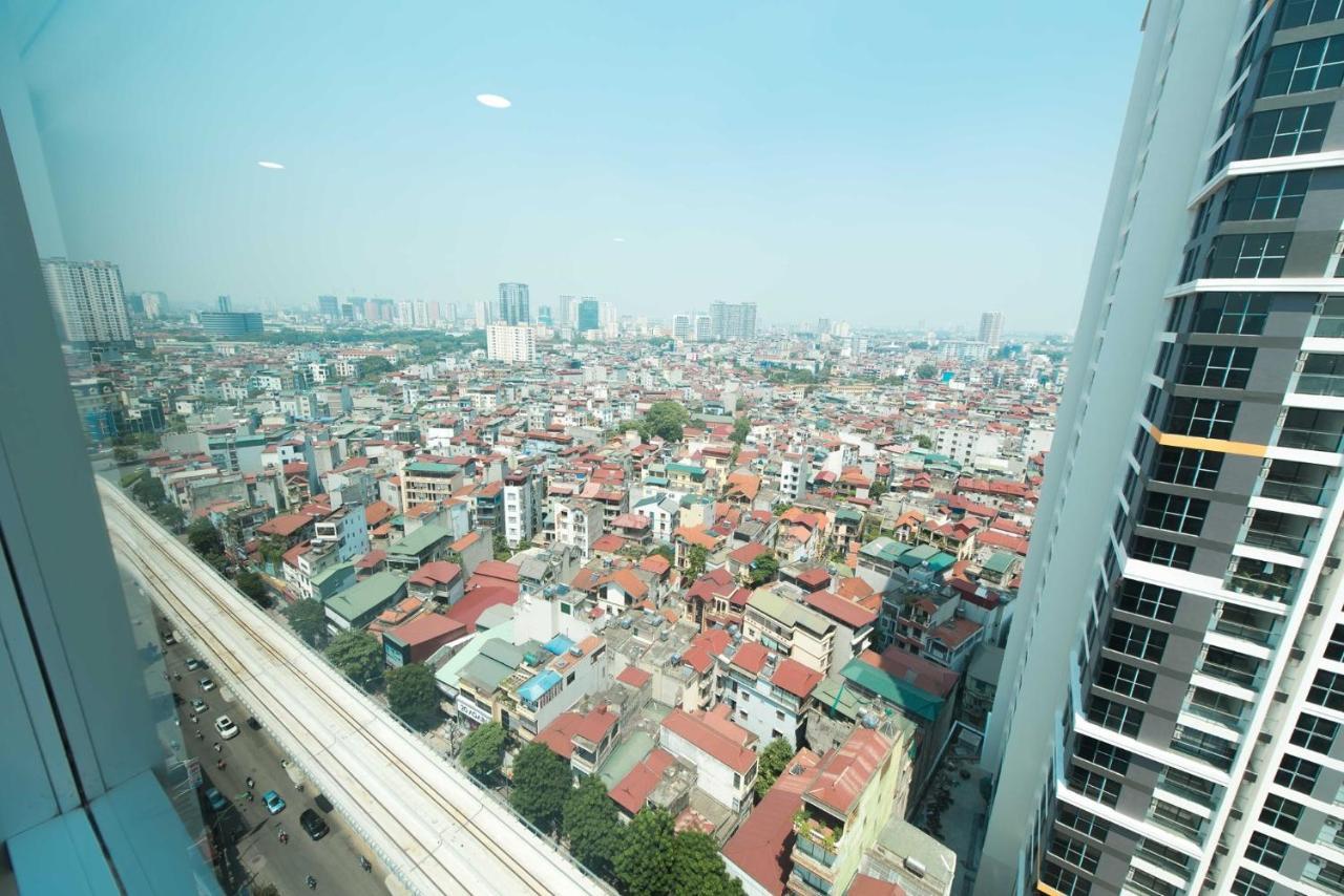 Canvas Cau Giay Apartments Hanoi Esterno foto