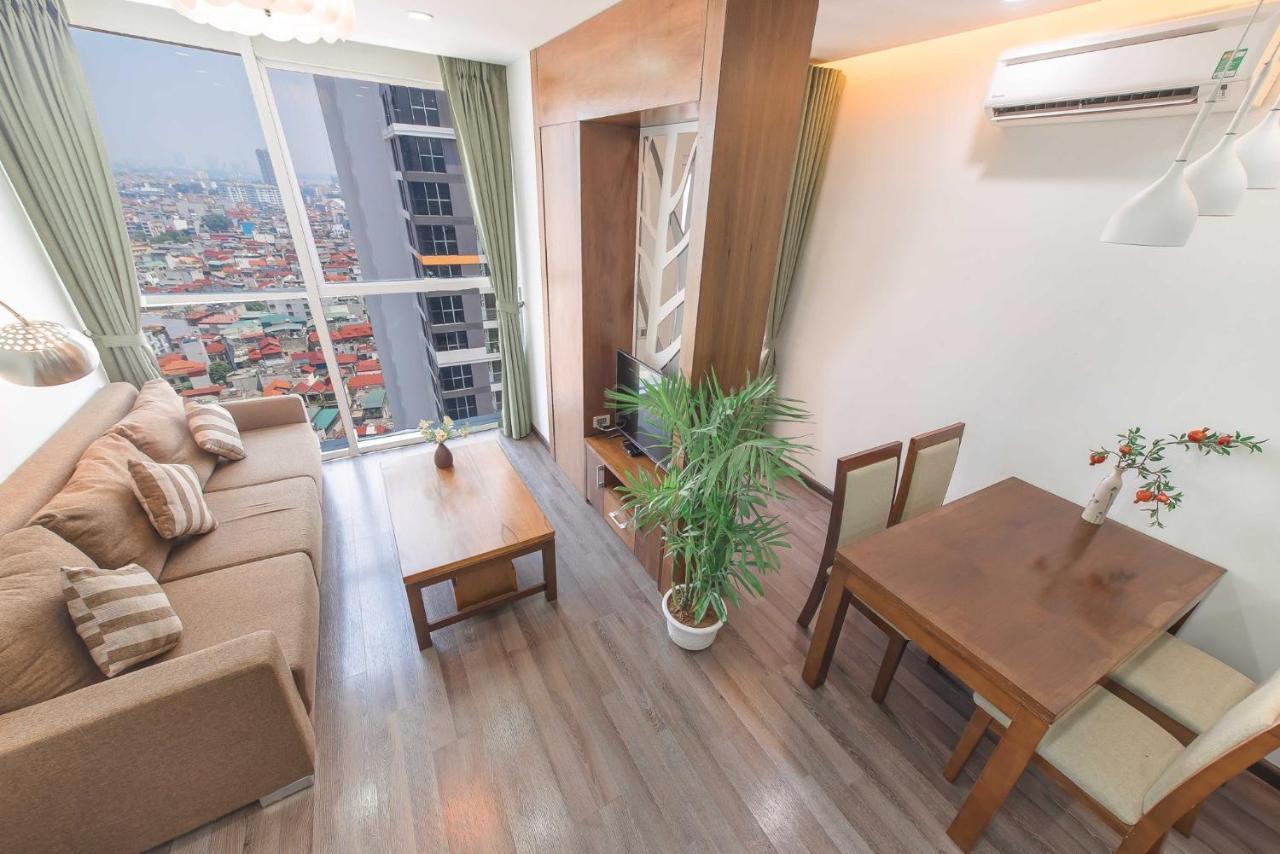 Canvas Cau Giay Apartments Hanoi Esterno foto