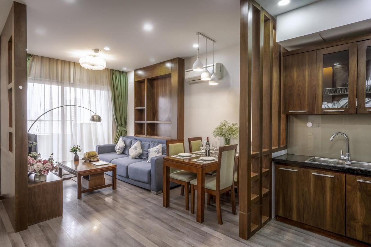 Canvas Cau Giay Apartments Hanoi Esterno foto