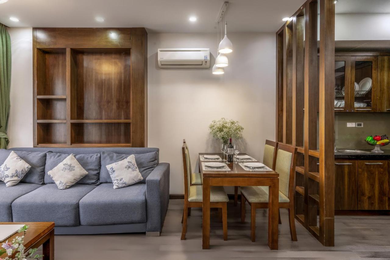 Canvas Cau Giay Apartments Hanoi Esterno foto