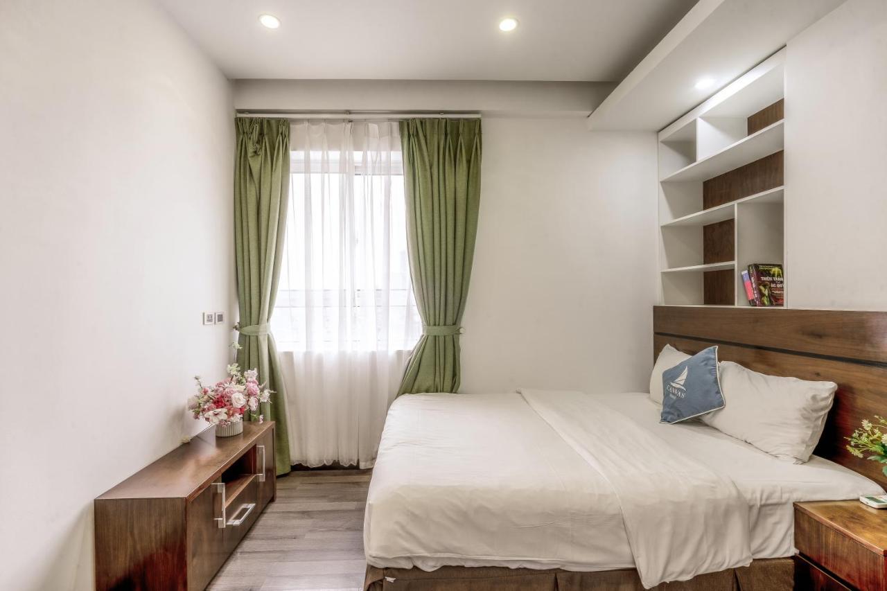 Canvas Cau Giay Apartments Hanoi Esterno foto