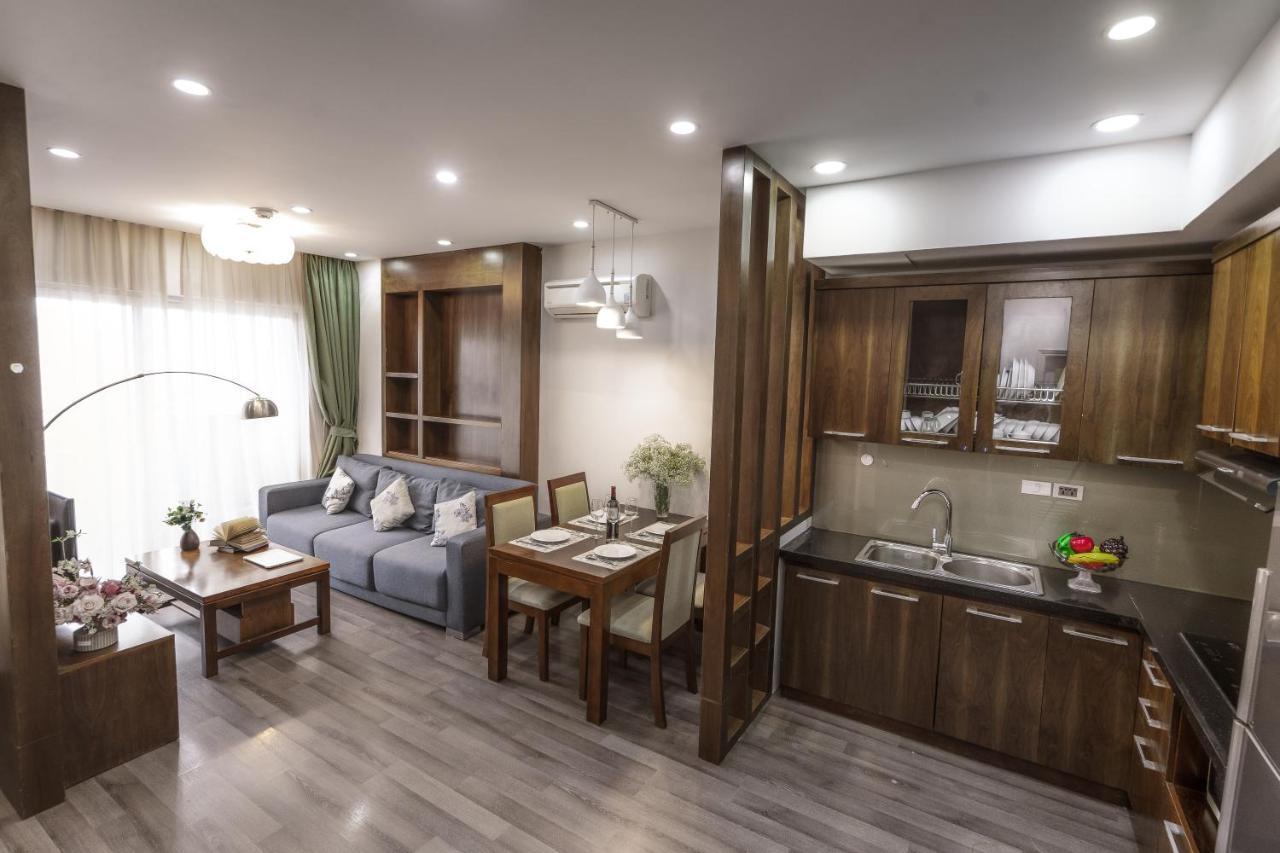Canvas Cau Giay Apartments Hanoi Esterno foto