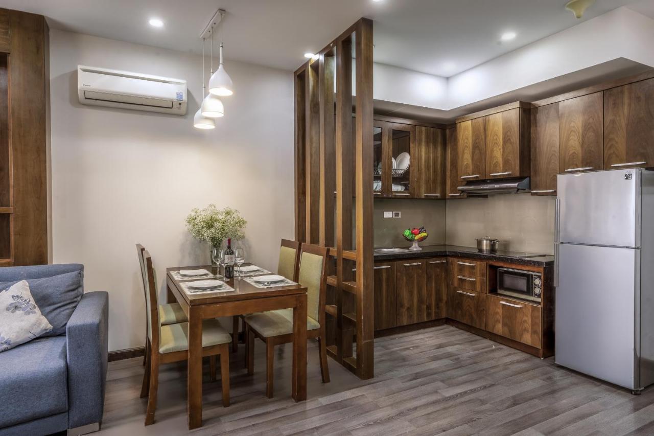 Canvas Cau Giay Apartments Hanoi Esterno foto
