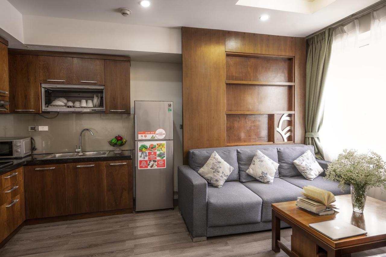 Canvas Cau Giay Apartments Hanoi Esterno foto
