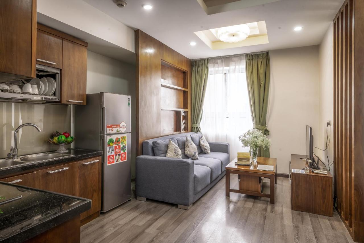 Canvas Cau Giay Apartments Hanoi Esterno foto