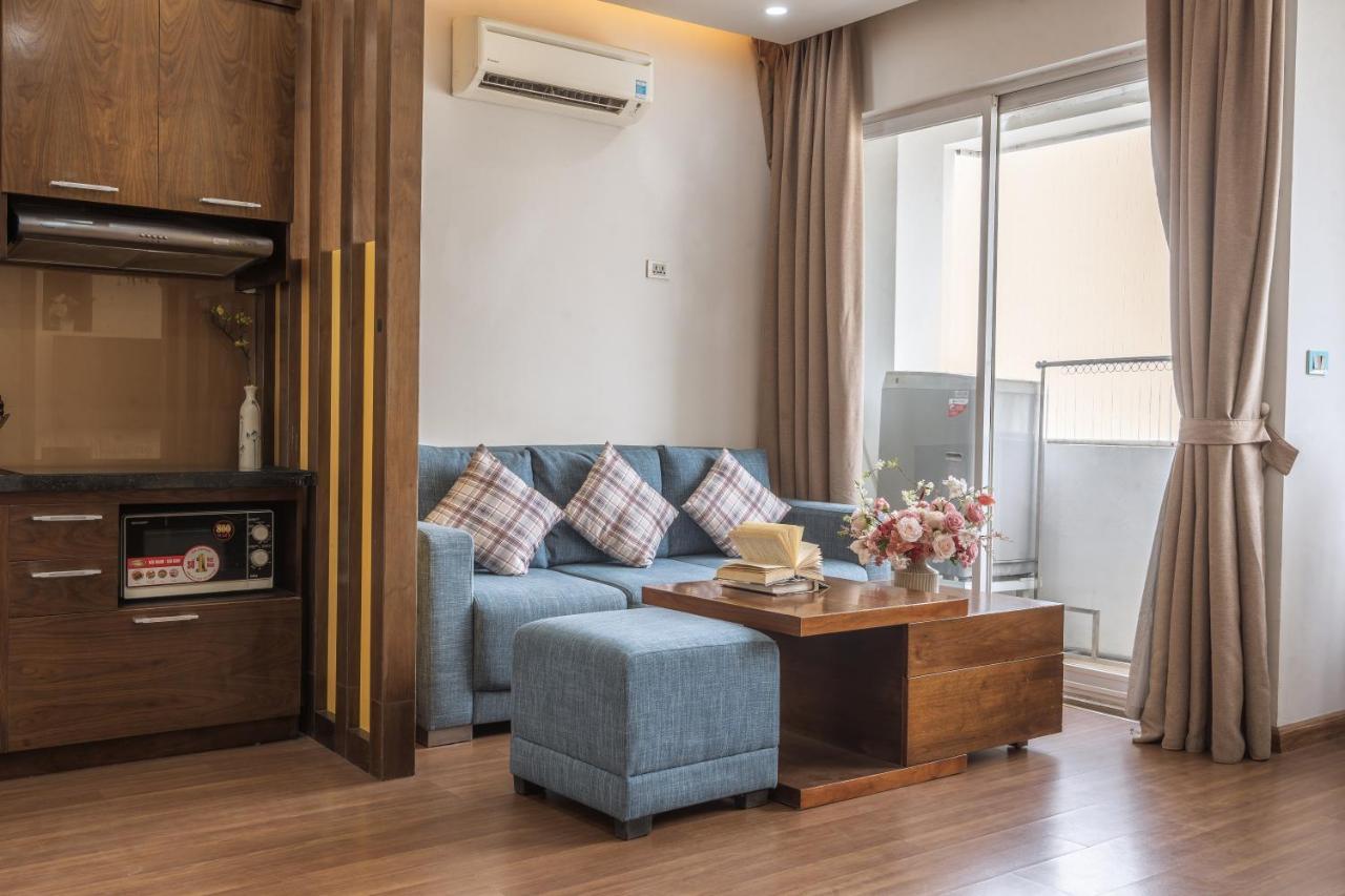 Canvas Cau Giay Apartments Hanoi Esterno foto
