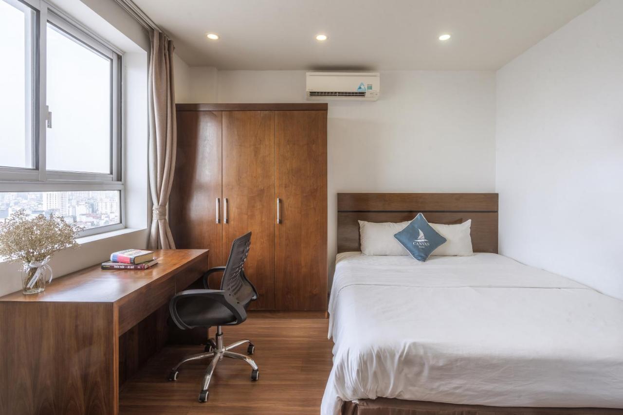 Canvas Cau Giay Apartments Hanoi Esterno foto