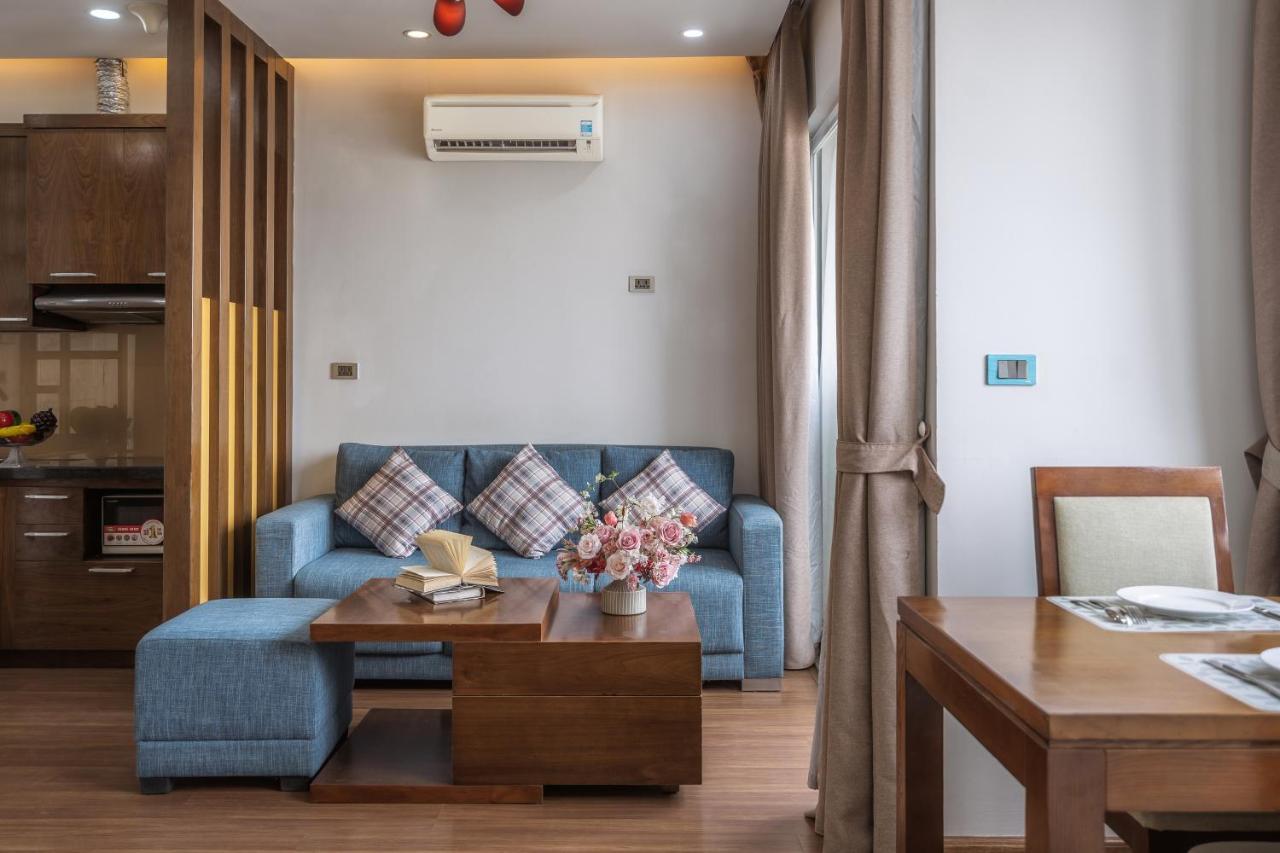 Canvas Cau Giay Apartments Hanoi Esterno foto
