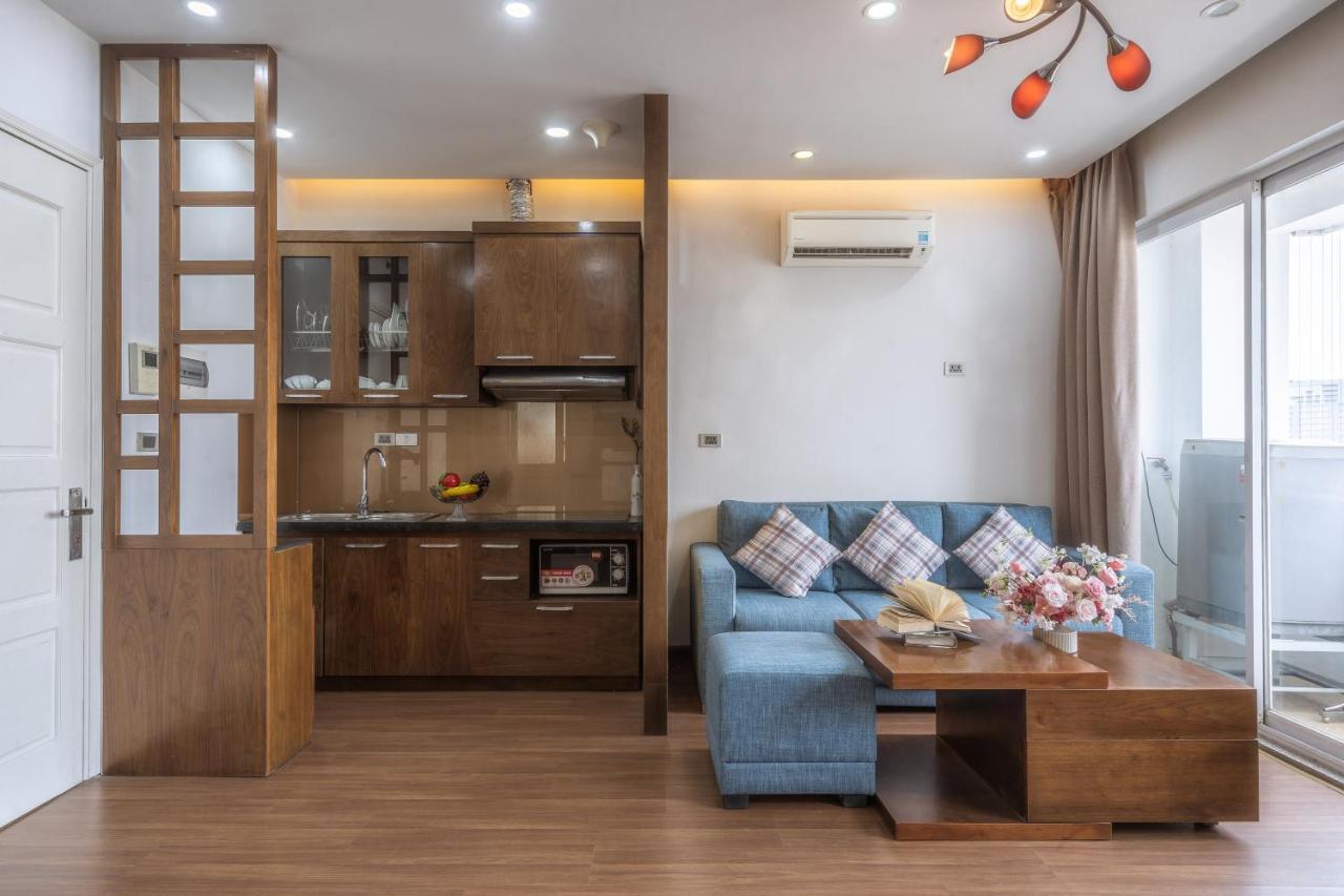 Canvas Cau Giay Apartments Hanoi Esterno foto